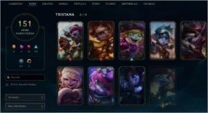 Conta League of legends- nivel 77, Ouro IV 26 PDL 151 Skins LOL