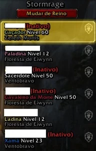 CONTA BNET AZRALON COM 16 LVL 60 - WOW - Blizzard