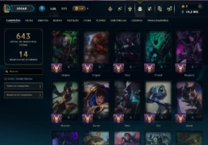 Conta Lol Com Muitas Skin - League of Legends