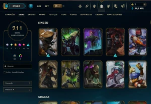 Conta Lol Com Muitas Skin - League of Legends