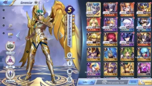 Conta Saint Seya lvl 44 a-139 - Saint Seiya Awakening SSA