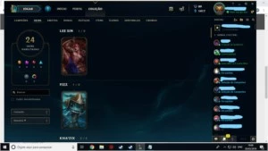 Conta de League Of Legends LOL