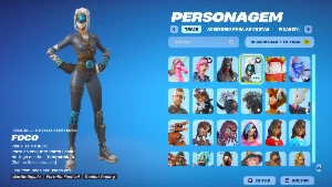 Conta Fortnite 252 Skins + Travis Scott E + Salve O Mundo