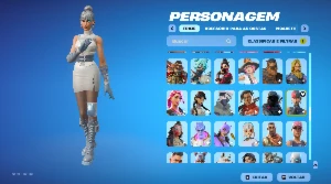 Conta Fortnite 252 Skins + Travis Scott E + Salve O Mundo