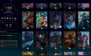 Conta Prata 3 - 128 skins - League of Legends LOL
