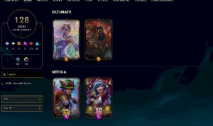 Conta Prata 3 - 128 skins - League of Legends LOL
