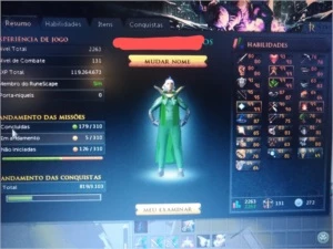 Vendo Conta RuneScape/Old School RuneScape Com  [conteúdo removido]  RS