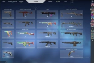 CONTA DE VALORANT COM KARAMBIT DA CHAMPIONS 2021