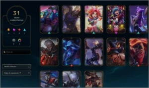 Conta League Of Legends 31 skins (algumas raras) LOL