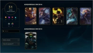 Conta League Of Legends 31 skins (algumas raras) LOL