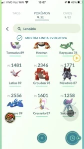 Conta Pokemon Go - Level 41 - Pokémon