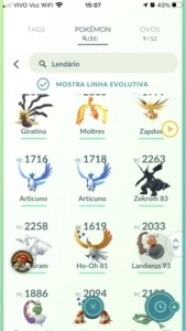 Conta Pokemon Go - Level 41 - Pokémon