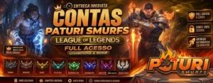 SMURF LOL LVL 30+ COM ELO, MUDE PRO SEU EMAIL!