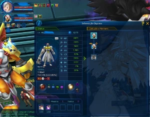 Conta Ladmo Com Darknessbragramon - Digimon Masters Online