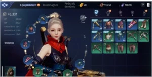 Conta mir4 lv 53 pet épico e couro heroico!