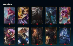 Conta League Of Legends Level 392, MMR Prata/Gold 172 Skins LOL