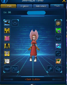 Conta DBagra SusaShin SakuyamonShin OTvc BOX ACC LADMO-OMEGA - Digimon Masters Online