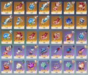 Conta AR 43 - Klee+Qiqi+14SR / Oração Perdida+Gemas -NA-PC - Genshin Impact
