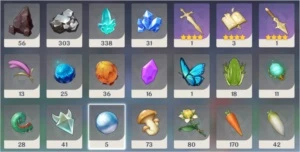 Conta AR 43 - Klee+Qiqi+14SR / Oração Perdida+Gemas -NA-PC - Genshin Impact