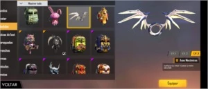 Conta Free Fire Full gemada