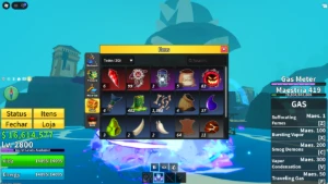 Lv2800 + Godhuman + Gas + Cdk + Ttk + Skull Guitar + Foice S - Roblox