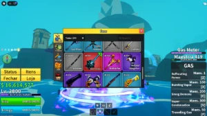 Lv2800 + Godhuman + Gas + Cdk + Ttk + Skull Guitar + Foice S - Roblox