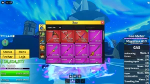 Lv2800 + Godhuman + Gas + Cdk + Ttk + Skull Guitar + Foice S - Roblox