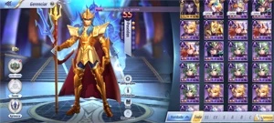 Conta Saint Seiya Awakening lv 37 SSA