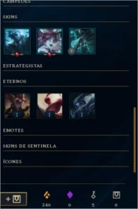 VENDO CONTA DE 2012 - MESTRE 200 PONTOS - 343 SKINS - League of Legends LOL
