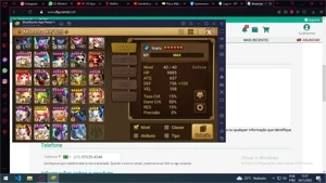 62, 6estrelas, 19, 5estrelas natural. - Summoners War