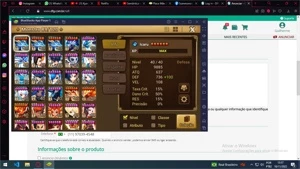 62, 6estrelas, 19, 5estrelas natural. - Summoners War