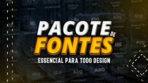 Pack 26 Mil Fontes Pra Designer Grafico