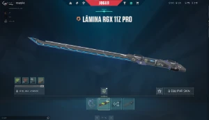 Conta valorant Lamina RGX (platina 1)