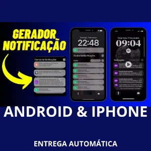 Gerador De E Notifição - Iphone & Android