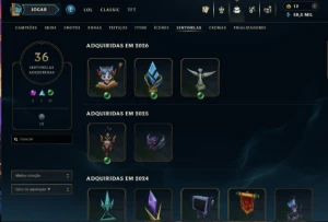 Conta LoL/Ahri Lenda Imortalizada - League of Legends