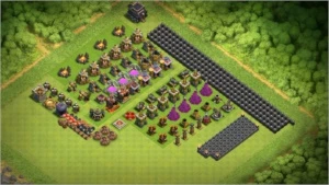Clash of Clans CV9 Semi-full