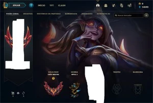 Conta Grão-Mestre - Para fazer de main - 400 skins - League of Legends LOL