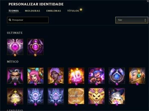Conta Grão-Mestre - Para fazer de main - 400 skins - League of Legends LOL