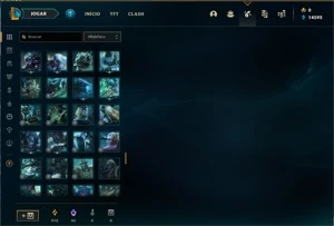 Conta Grão-Mestre - Para fazer de main - 400 skins - League of Legends LOL