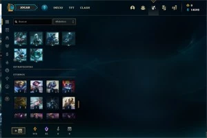 Conta Grão-Mestre - Para fazer de main - 400 skins - League of Legends LOL