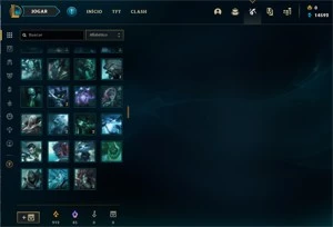 Conta Grão-Mestre - Para fazer de main - 400 skins - League of Legends LOL