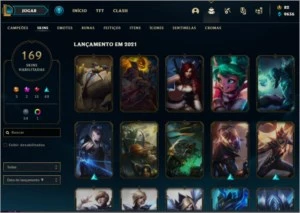 conta diamante 4 season 11 - League of Legends LOL
