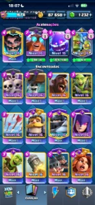 conta clash royale 14000 troféus, emote maior campeão 8 anos