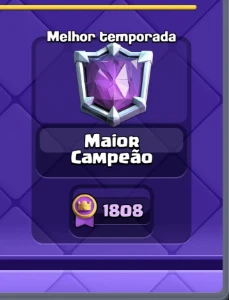 conta clash royale 14000 troféus, emote maior campeão 8 anos