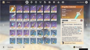 Zhongli, Venti + Skyward Pride - Genshin Impact
