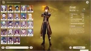 Zhongli, Venti + Skyward Pride - Genshin Impact