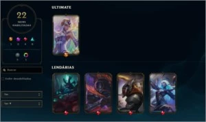 Conta Diamante 2 - League of Legends LOL