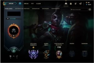 Conta Diamante 2 - League of Legends LOL