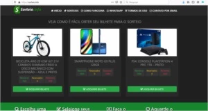 Tema WordPress Rifas ONLINE - Sites, Lojas e Sistemas Prontos Sites e Scripts