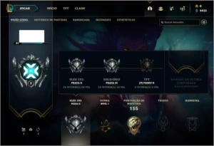 Conta prata 3 com 14 skins e 46 champs - League of Legends LOL